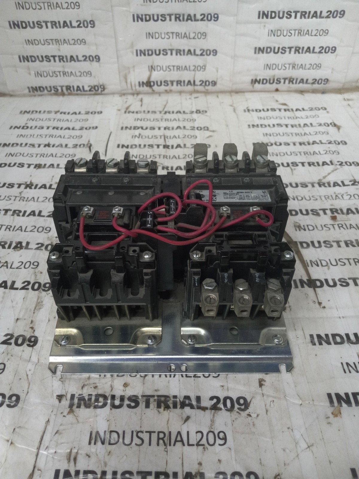 25HP AB REVERSING STARTER SIZE 2 505-COD-23 SERIES C 460/575V 3PH
