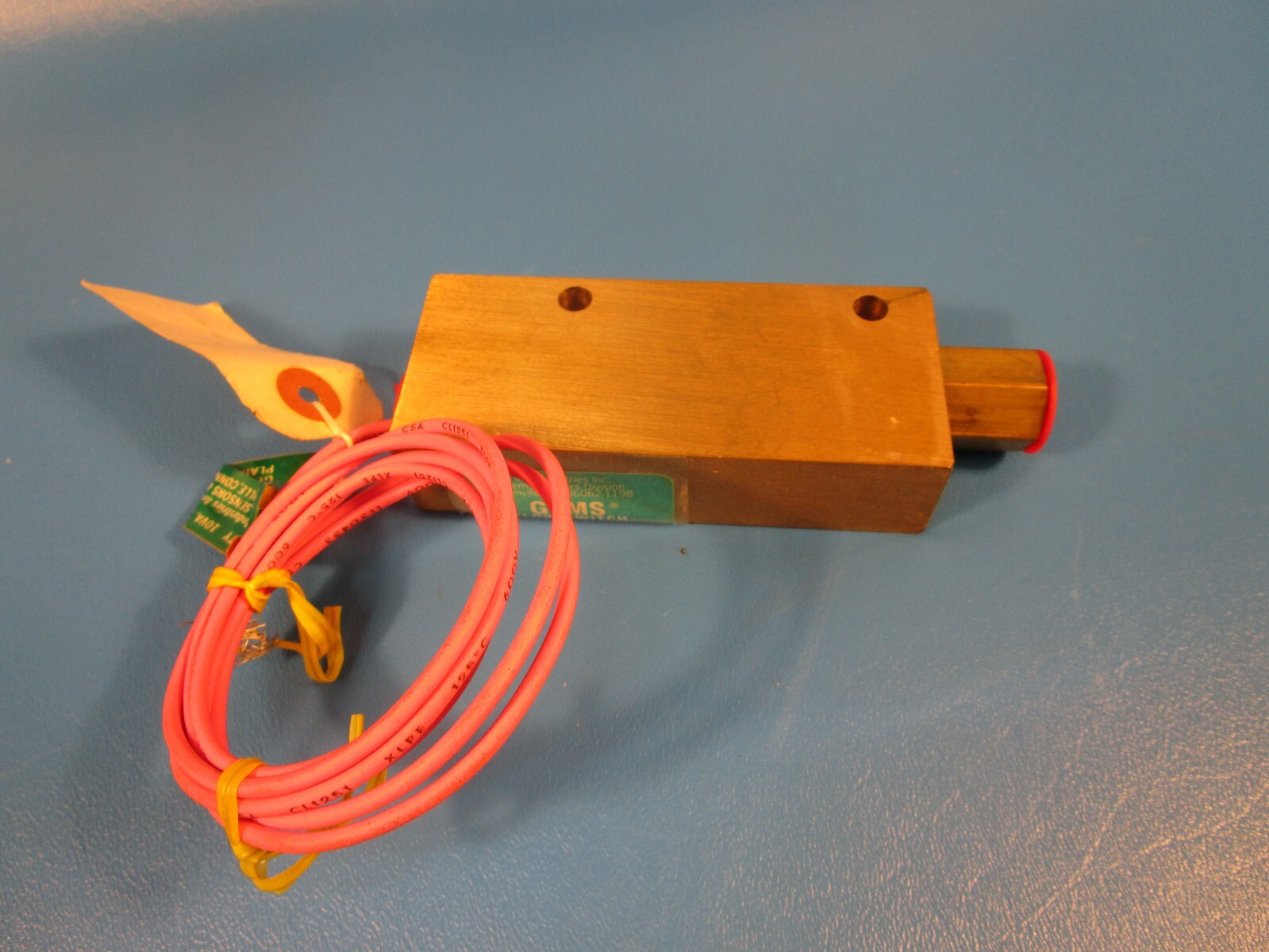 GEMS 35857, FS-925 PISTON TYPE FLOW SWITCH, 2.0 GPH