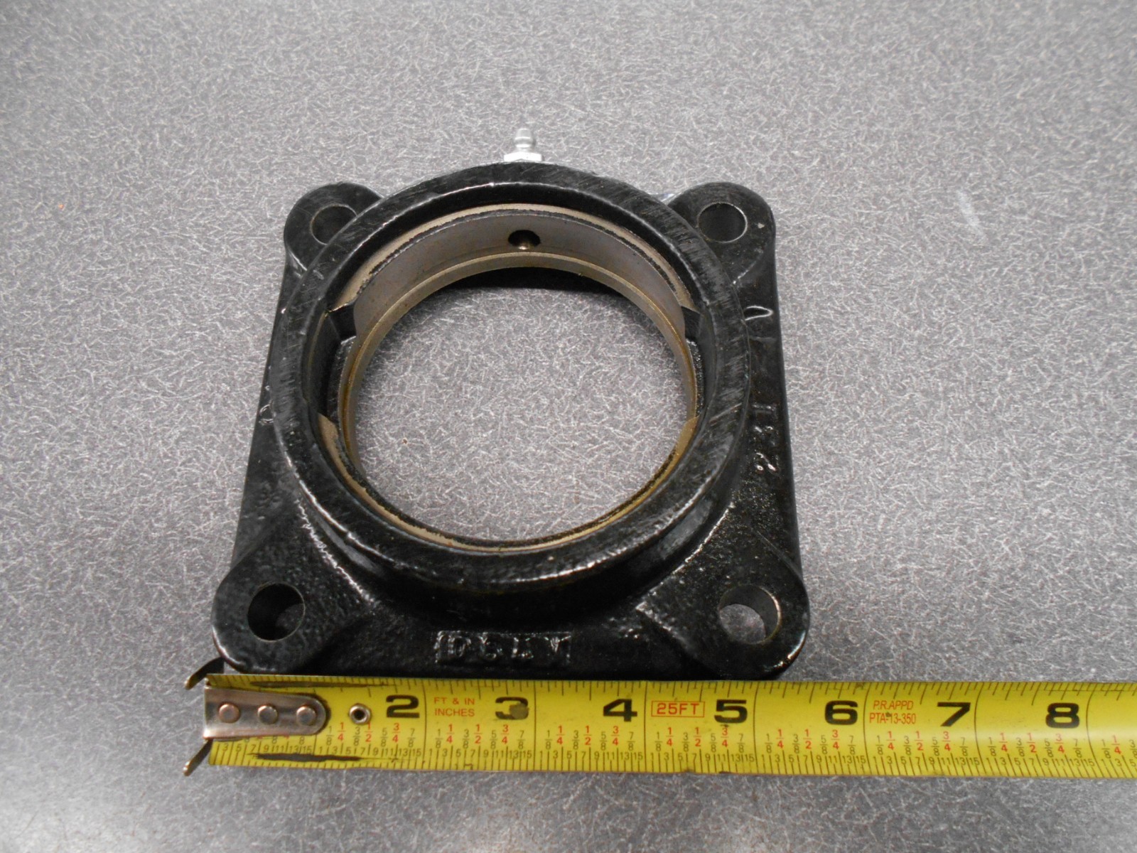 Burns/Tisco 90mm 4-Bolt Greasable Bearing Flange. F90-R. NEW!