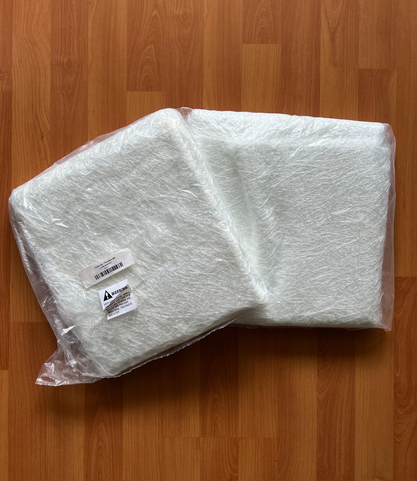 2 Pack ~ NEW Fiberglass Chopped Strand Mat 0.75 x 38″ x 10 yards Marine Repair