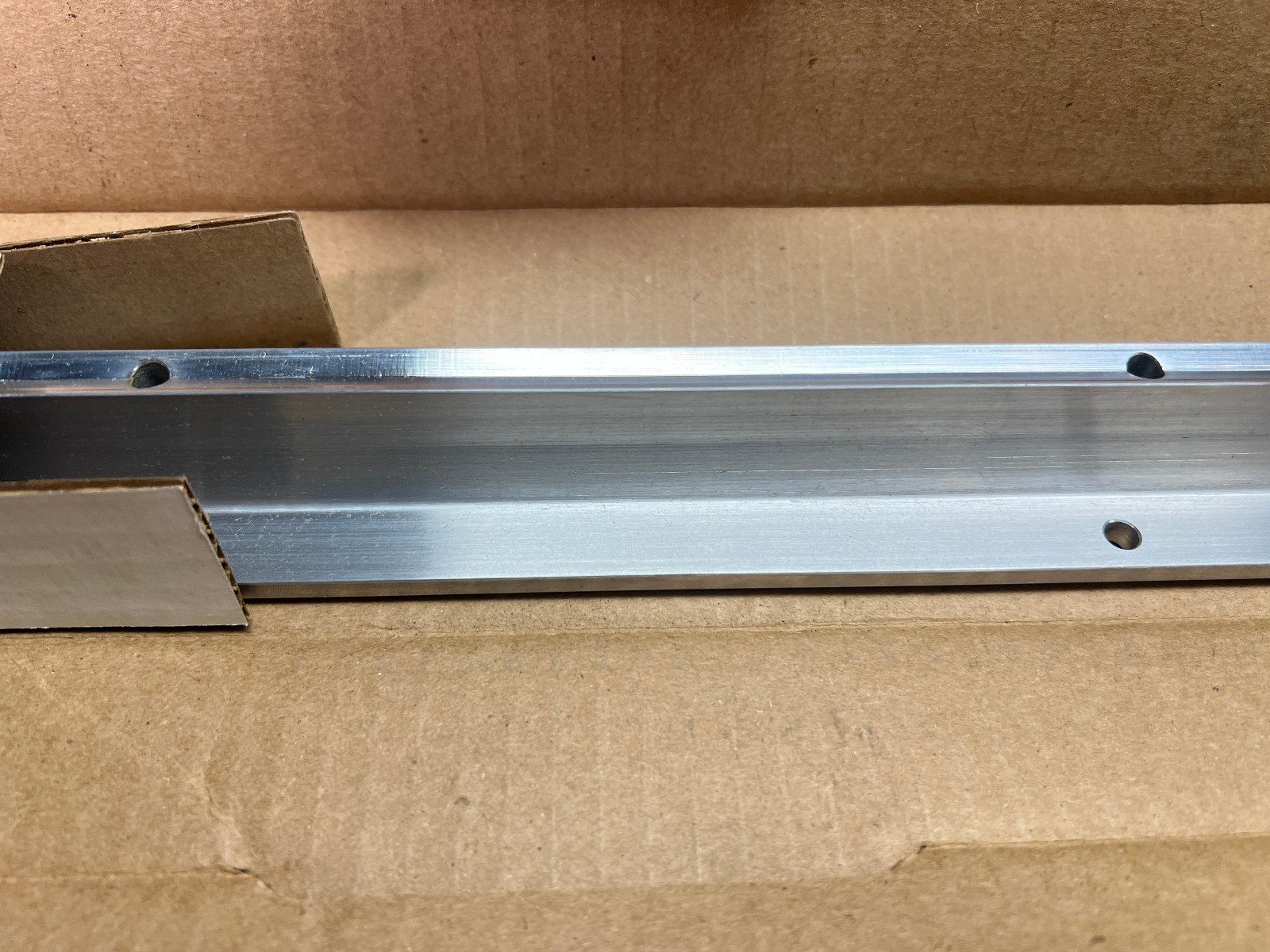 THOMSON aluminum SHAFT SUPPORT RAIL SR12-PD 24″ PRE-DRILLED NEW IN BOX
