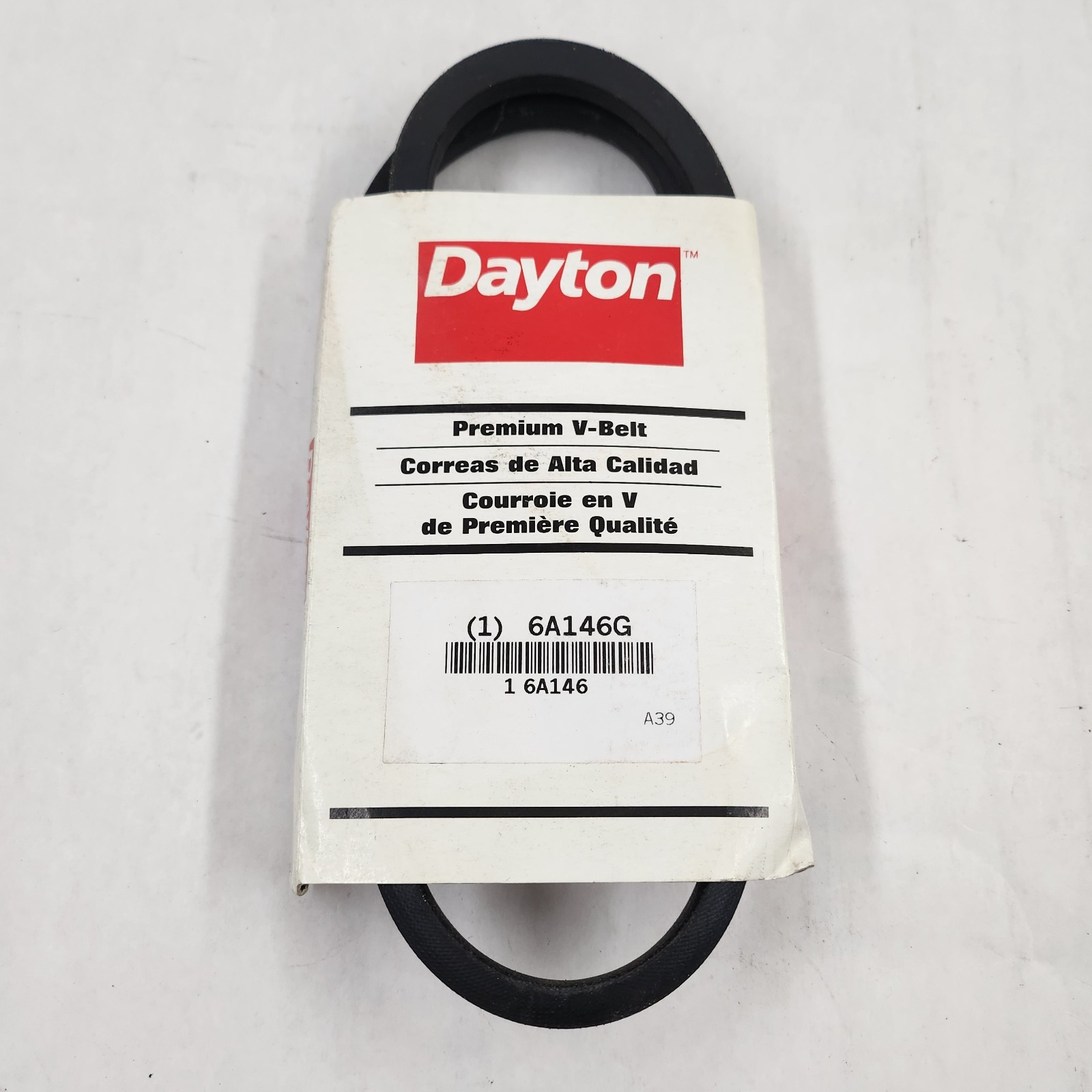 Dayton Bando Premium V-Belt A39 6A146G Free Shipping