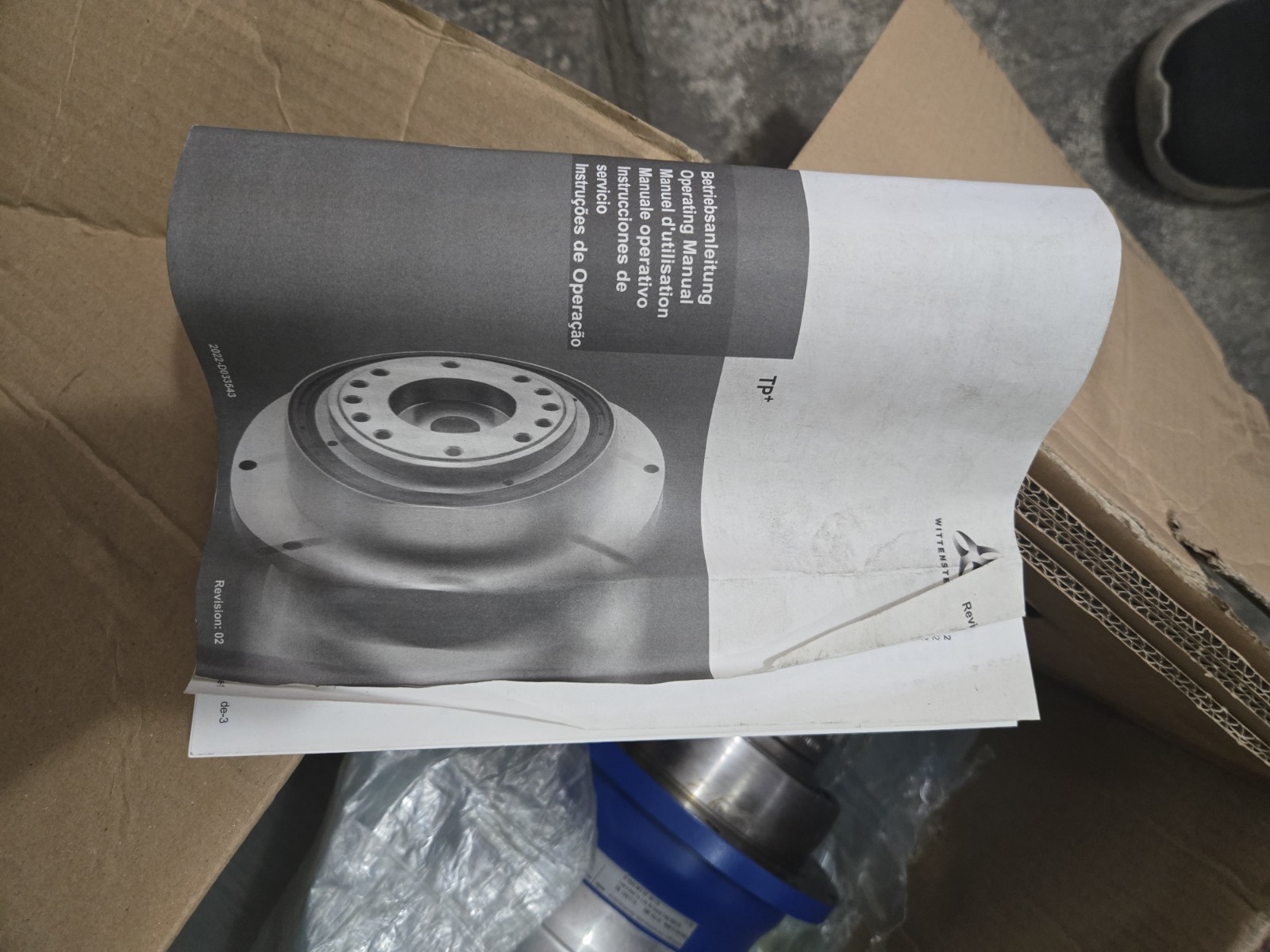 Wittenstein GEAR DRIVE GEM06187 TP+ ( Endress+Hauser) NEW