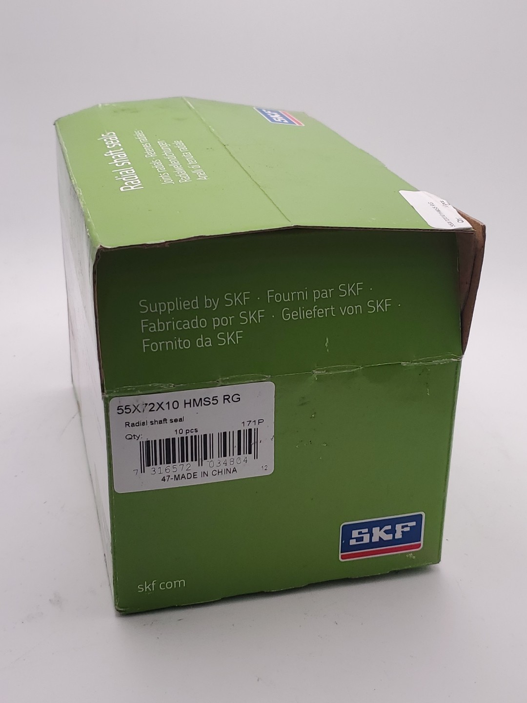 (Box Of 10) SKF 55x72x10 HMS5 RG Oil Seal