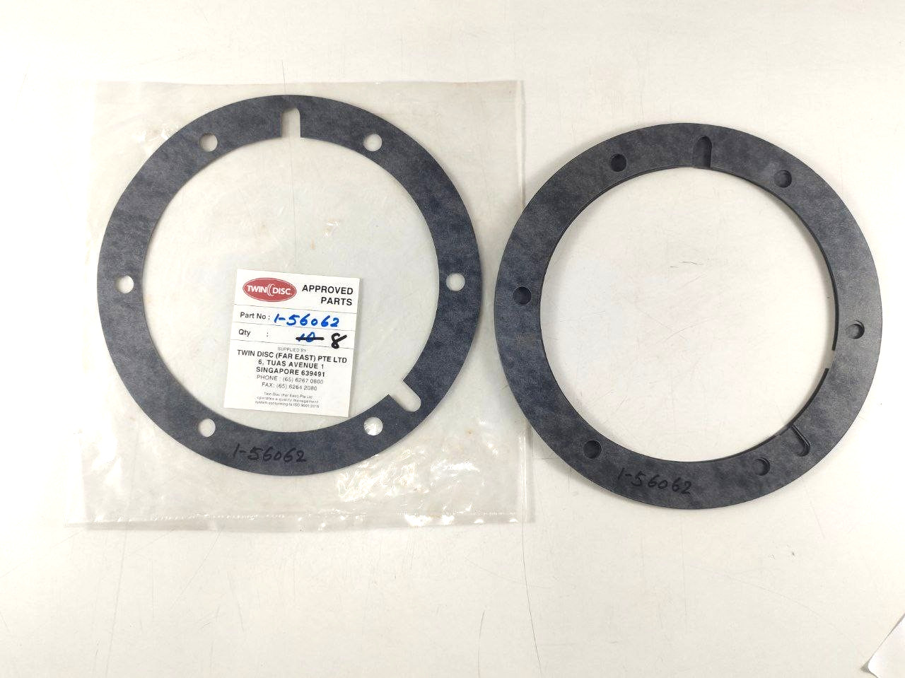 Gasket P/N 1-56062 For Twin Disc ( Pack of 6 )