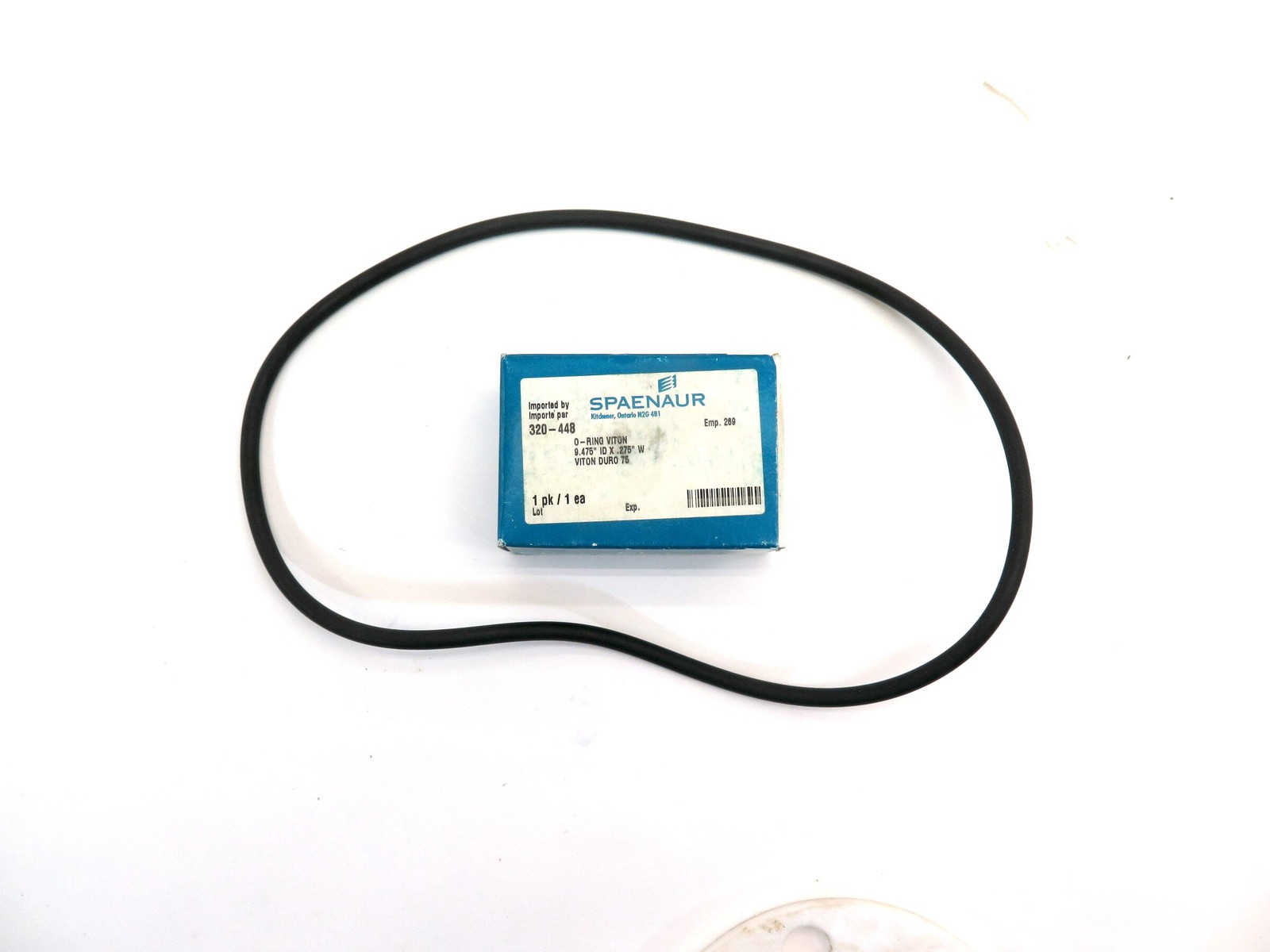 Spaenaur Spaenaur 320-448 O-Ring Viton Duro 75 9.475″ ID X .275″ 320-448