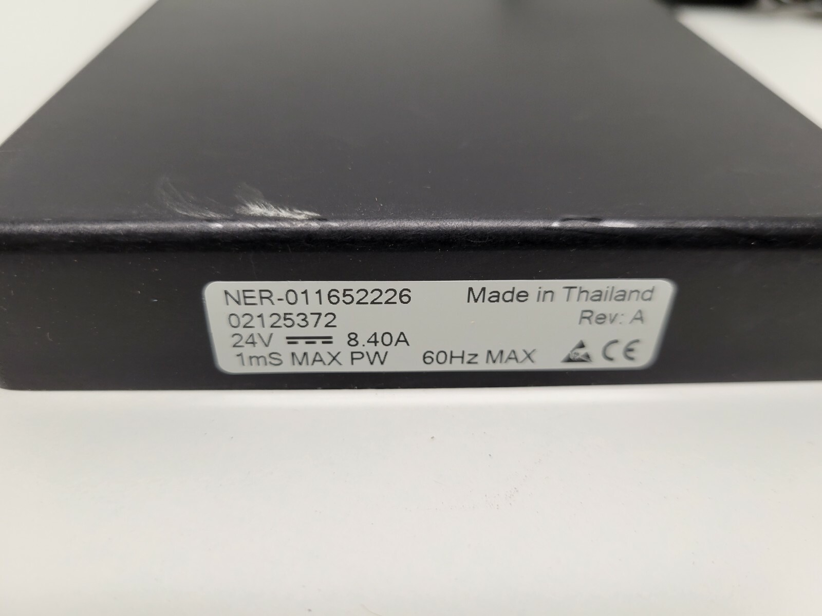 GOOD USED! MICROSCAN 24V 8.401A 1mS MSX PW ILLUMINATOR NER-011652226 REV. A