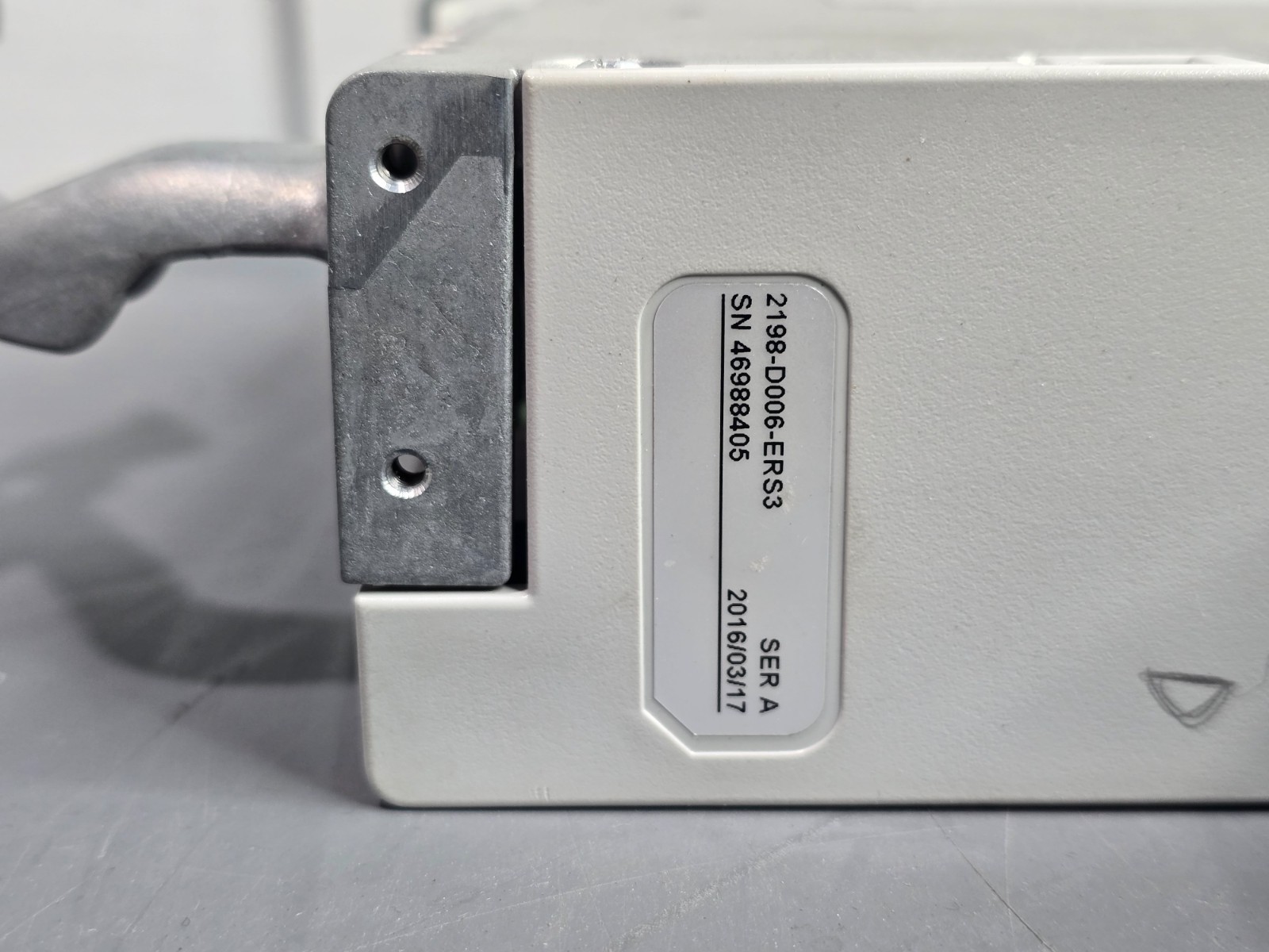 Allen Bradley 2198-D006-ERS3 Kinetix 5700 Dual Axis Inverter SER A Untested