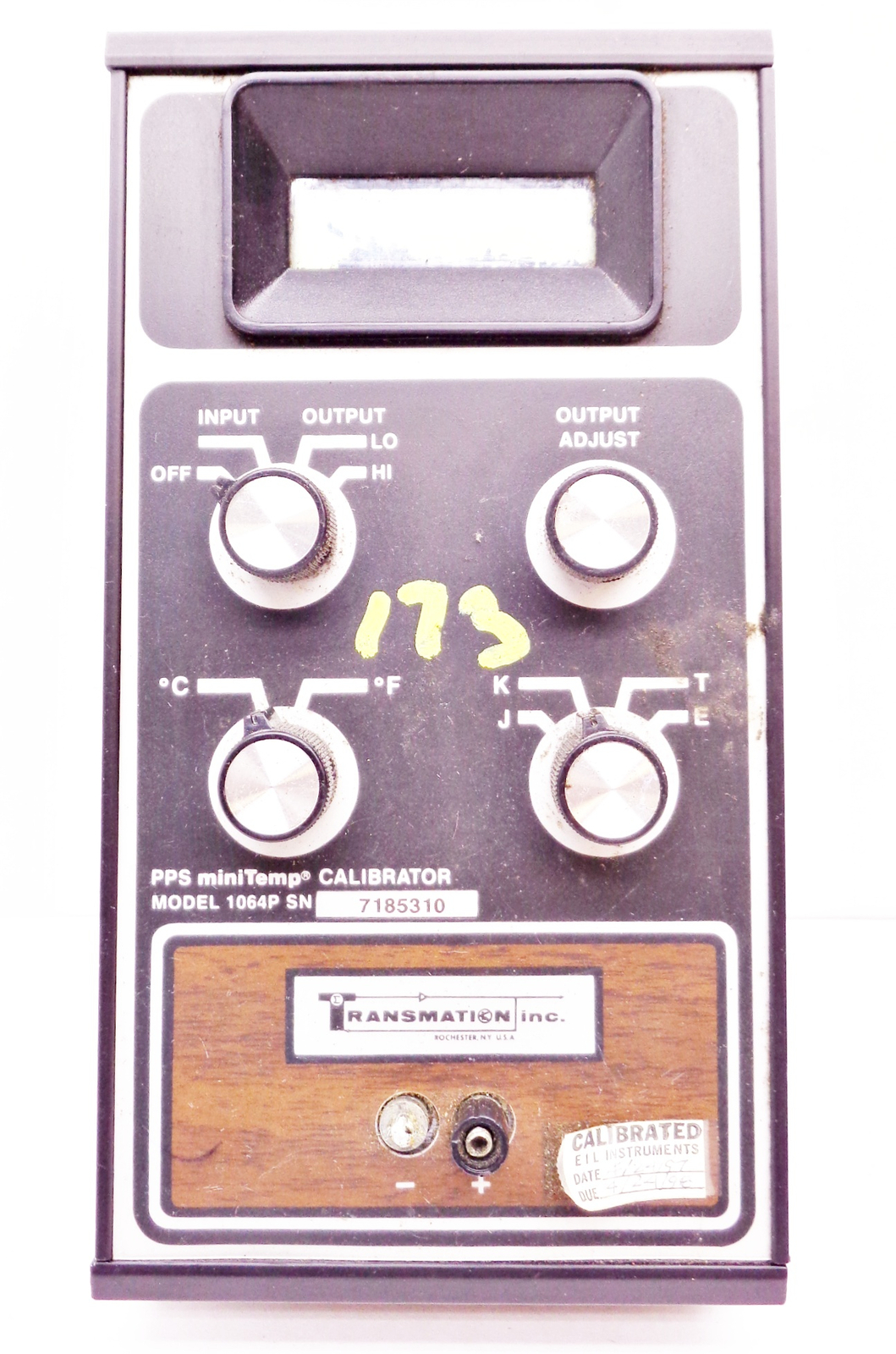 TRANSMATION 1064P TEMPERATURE CALIBRATOR W/ CASE