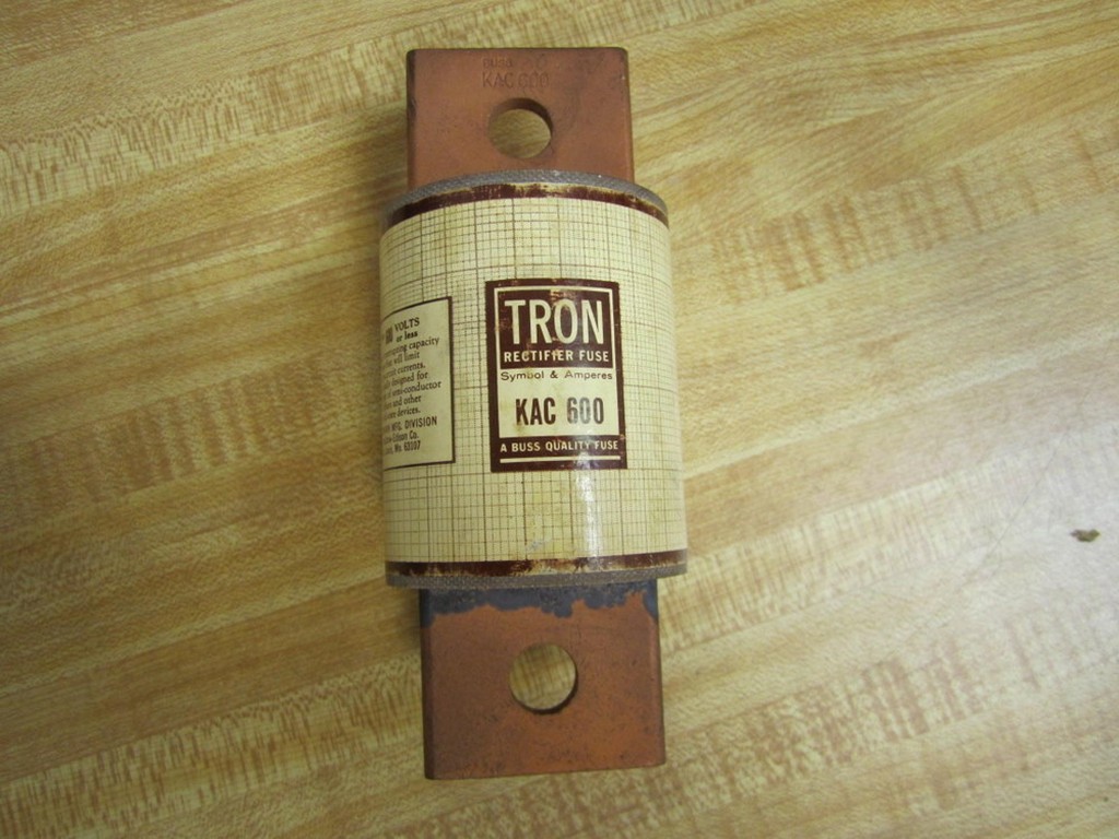 Tron KAC 600 Bussmann Fuse