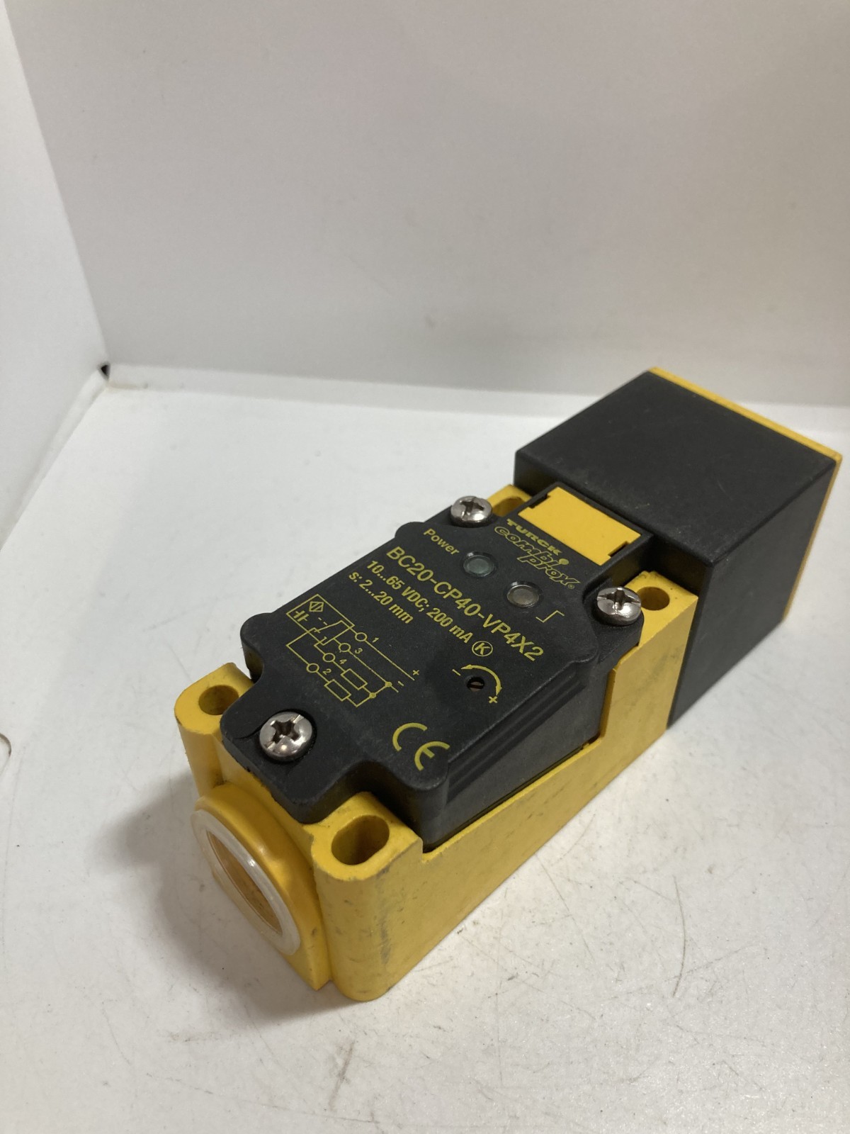 TURCK BC20-CP40-VP4X2 PROXIMITY SENSOR 10-65VDC 200MA 2-20MM SENSING