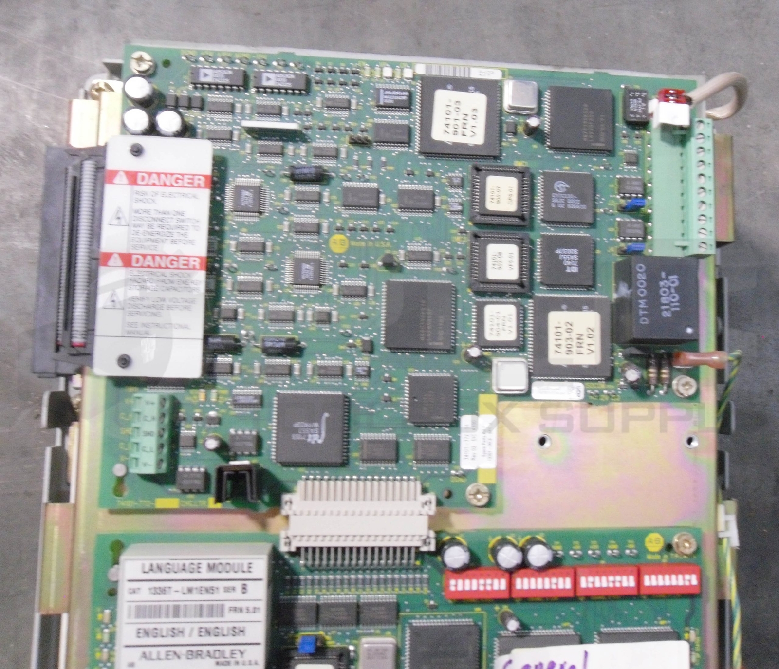 ALLEN BRADLEY 1336T-R025-AN-GT1EN AC DRIVE 620V 46A 400HZ 3PH 41.8A