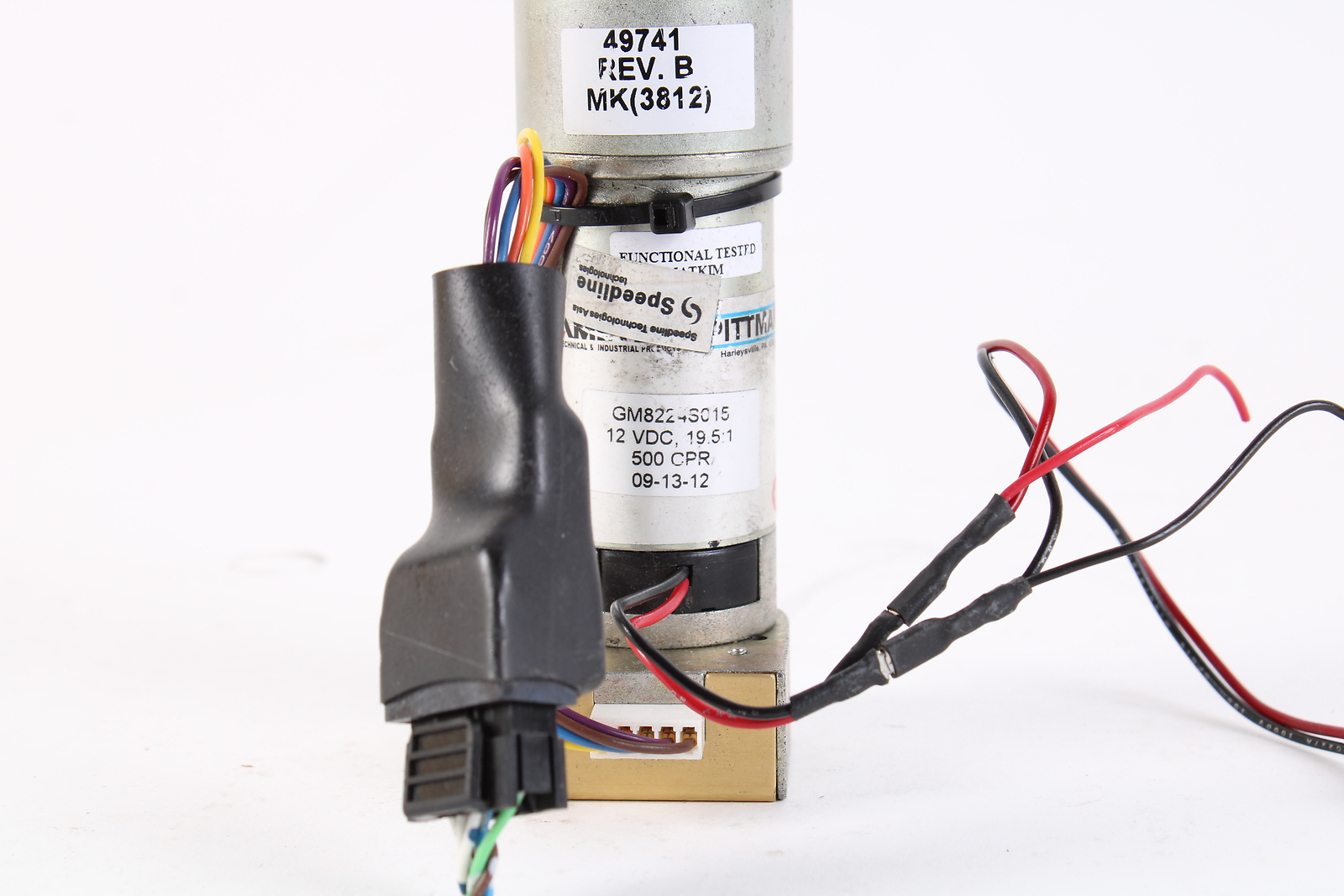 AMETEK PITTMAN GM8224S015 12 VDC 19;5;1 Ratio500 CPR Motor