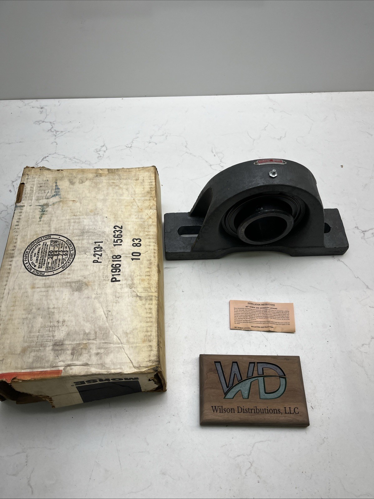 SEALMASTER MPD-43 2 11/16” PILLOW BLOCK BEARING NIB