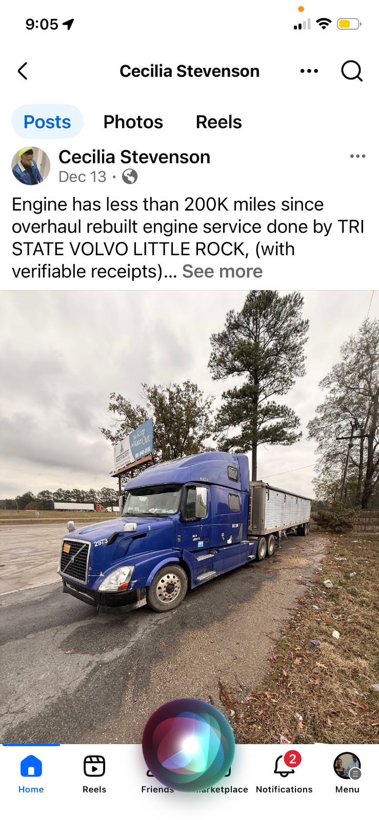 18 wheeler truck and trailer
