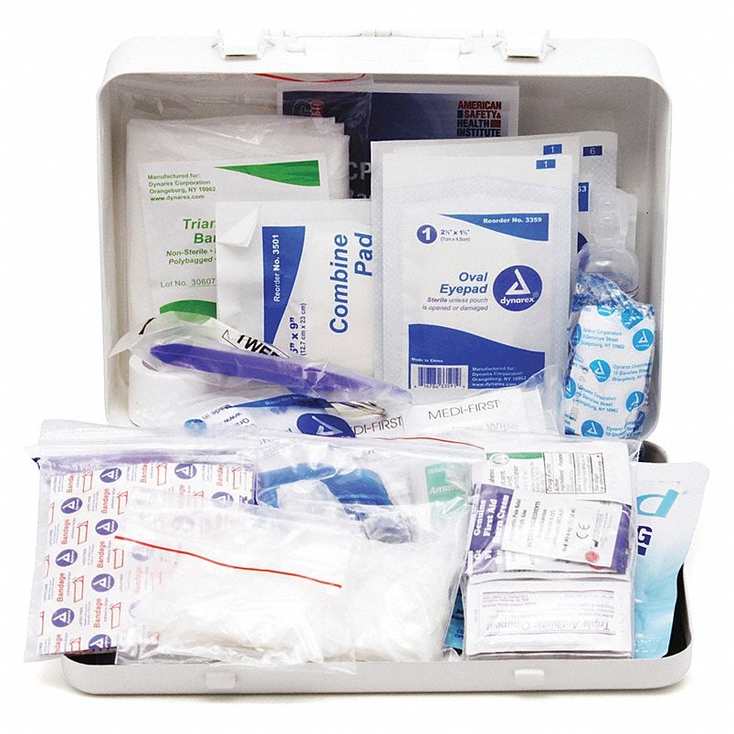 Medi-First 821ANSI 10 Person ANSI-A First Aid Kit Replacement