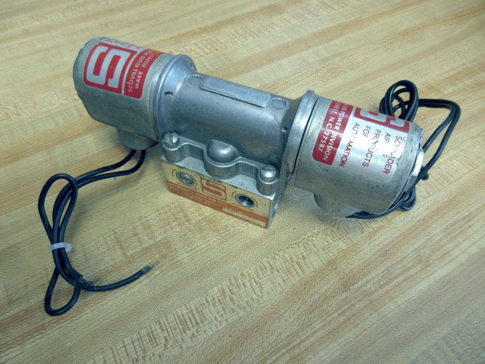 Schrader 31500-8110 Double Solenoid Valve W/Pow-Air-Pac 315008110