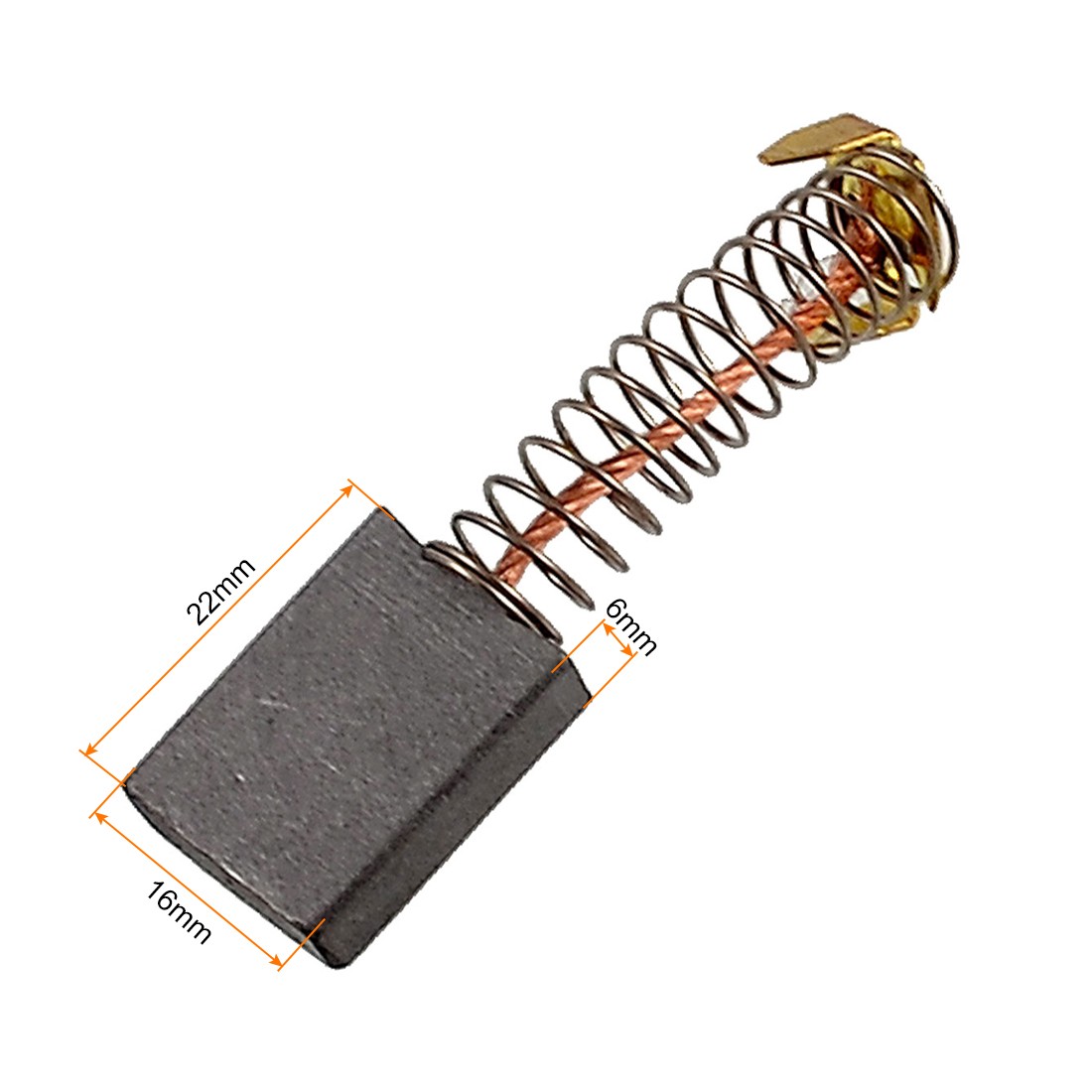 1Pcs 15/64″ x 5/8″ x 7/8″ Power Tools Motor Carbon Brush New