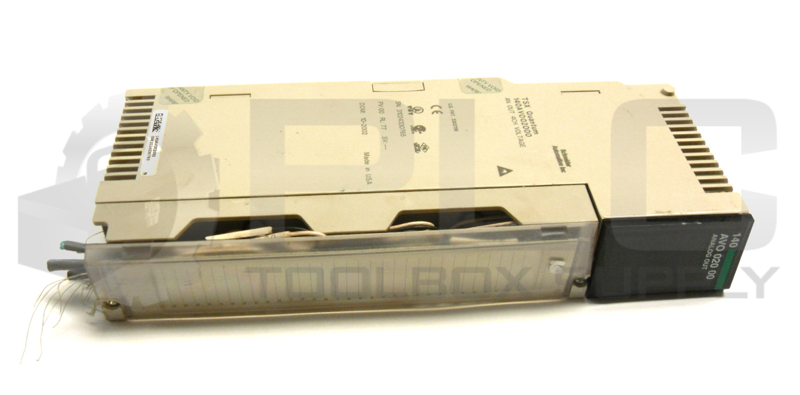 SCHNEIDER MODICON 140AV002000 OUTPUT MODULE 140-AVO-020-00 140AVO02000