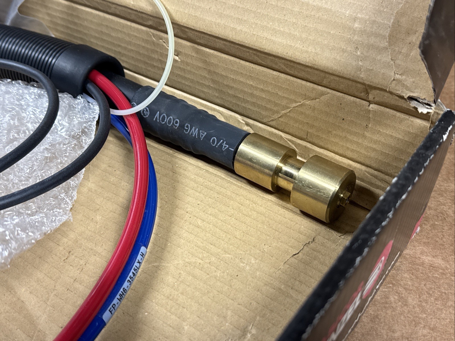 NEW Abicor Binzel FP-WH6-3545LX-H MIG / MAG Torch ROBOWH652T 45D WB2 FANUC 120IC