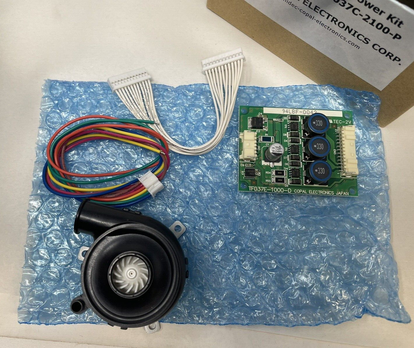 Nidec Copal TF037C-2100-P Micro Blower Kit NEW