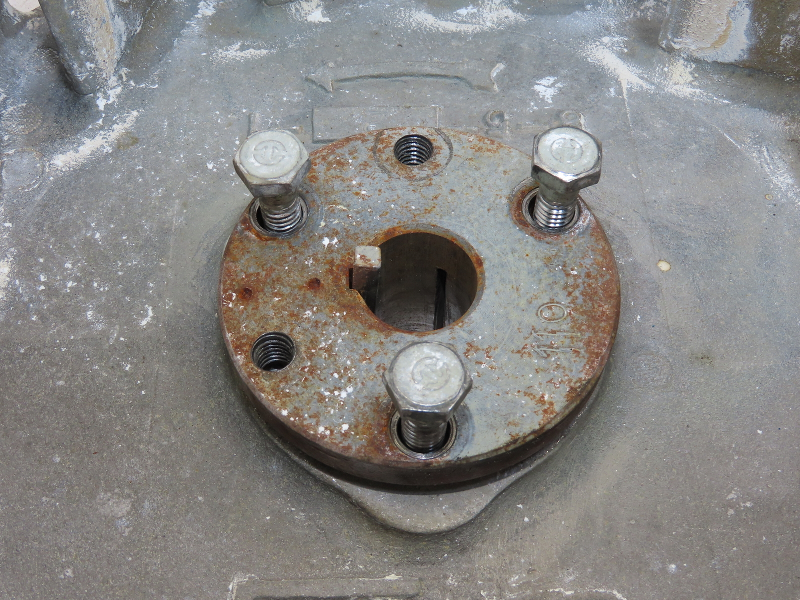 Chicago Blower Corp. 8-5-2-1 Cast Aluminum Blower Wheel 10-13/16″ Dia x 5″