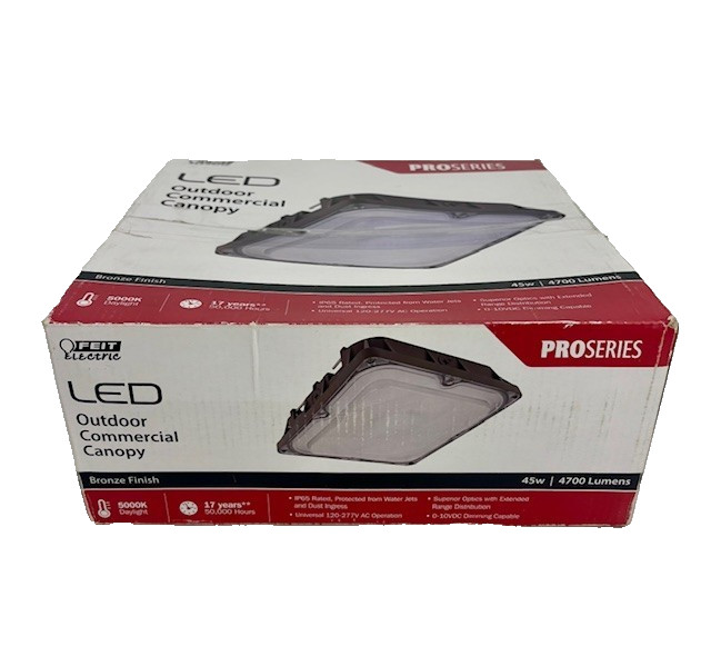 FEIT ELECTRIC LED OUTDOOR COMMERCIAL CANOPY 45W