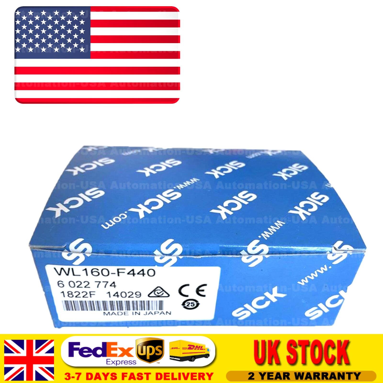 NEW SICK WL160-F440 Photoelectric Sensor WL160F440- US Stock