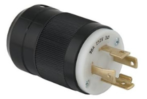 Applied Materials 0620-01456 CABLE ASSY 30A 250V L15-30 PLUG CIRC-CONN