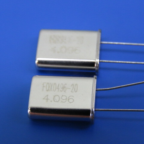 FOX FOXLF0496-20 Qty of 50 per Lot HC49ULF/ 4.096/C/B/F