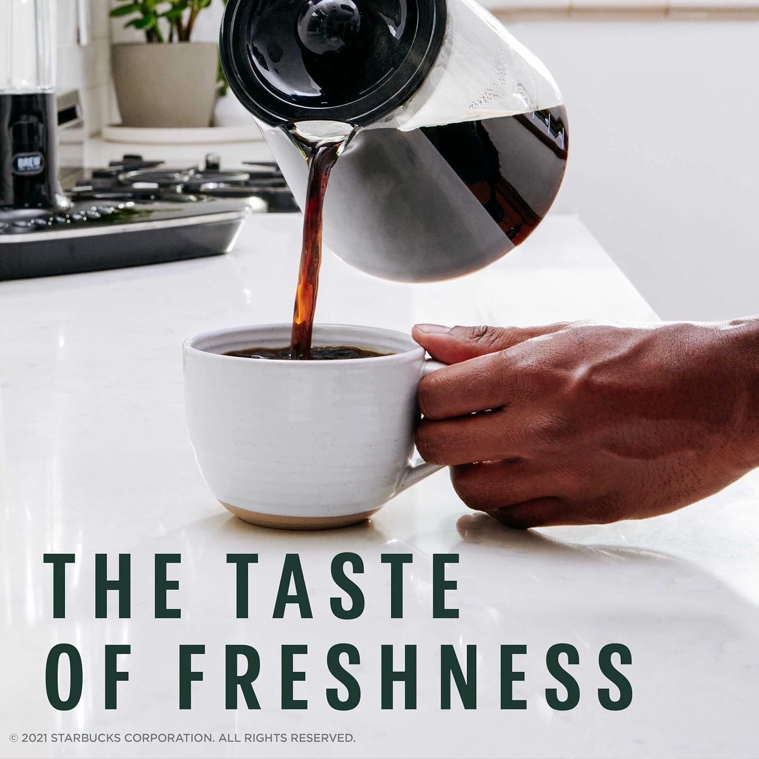 Starbucks Ground Coffee, Dark Roast Hot or Iced Coffee, Espresso Roast, Six 18 o