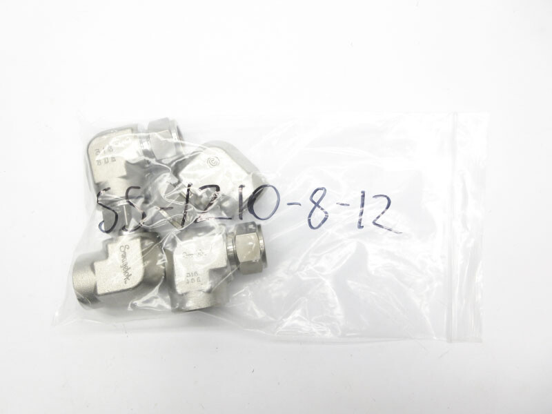 SWAGELOK SS-1210-8-12 (LOT OF 4) NSNP