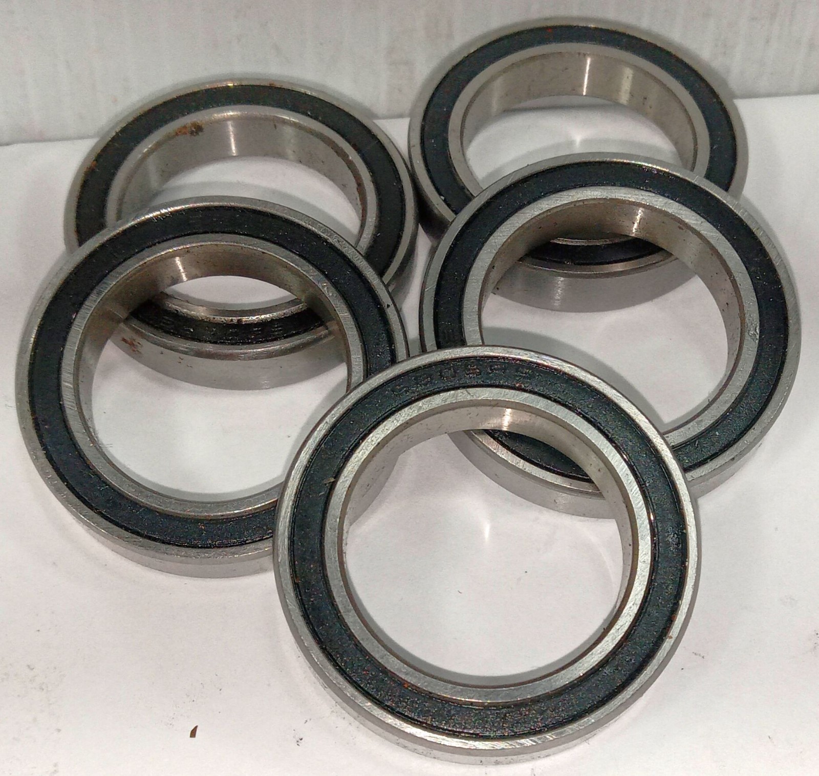 5 NEW UNBRANDED 6805RS 25X37X7 RADIAL DEEP GROOVE BALL BEARINGS NNB *MAKE OFFER*