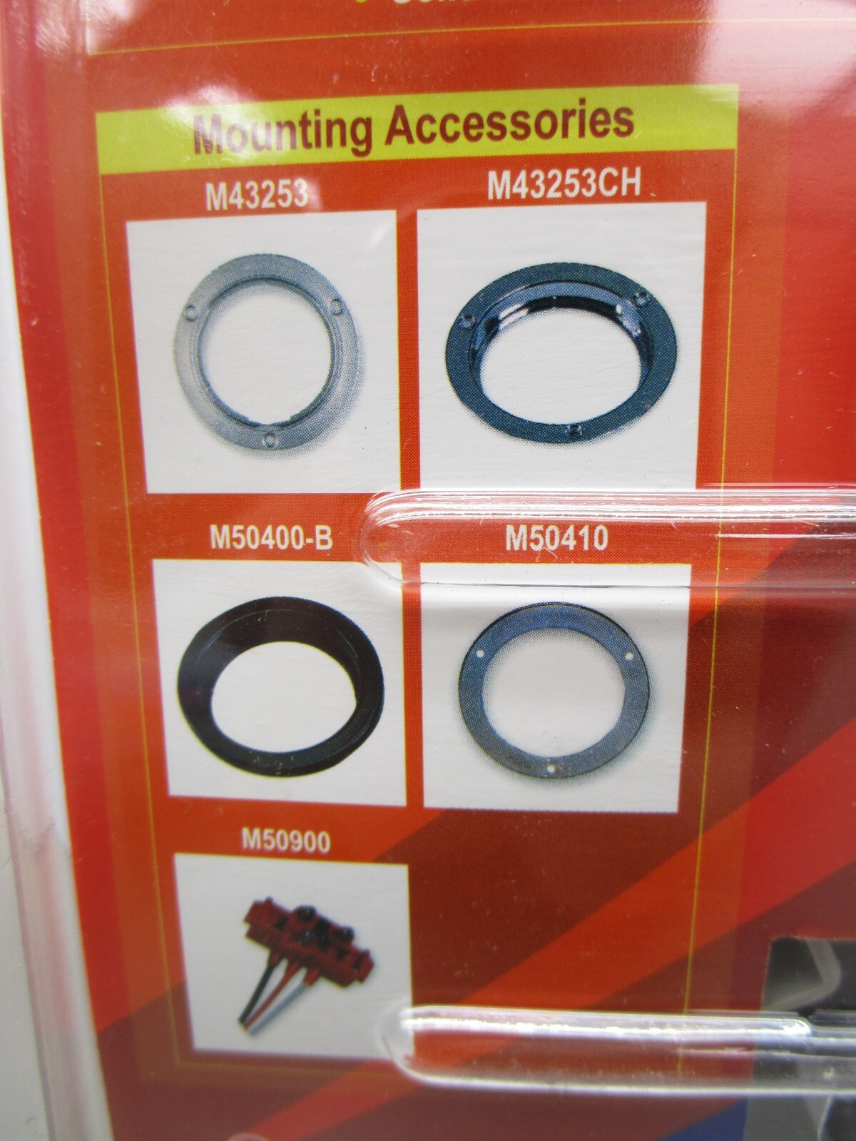 Maxxima M42347 LED 4″ Round Back-up Lamp with M50900 Plug and M50400-B Grommet