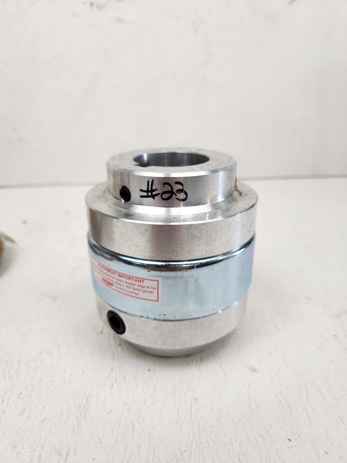 Hayes 4AN-23-92-M 1-3/4″ Bore Key 3/8, 14 T Flexible Coupling