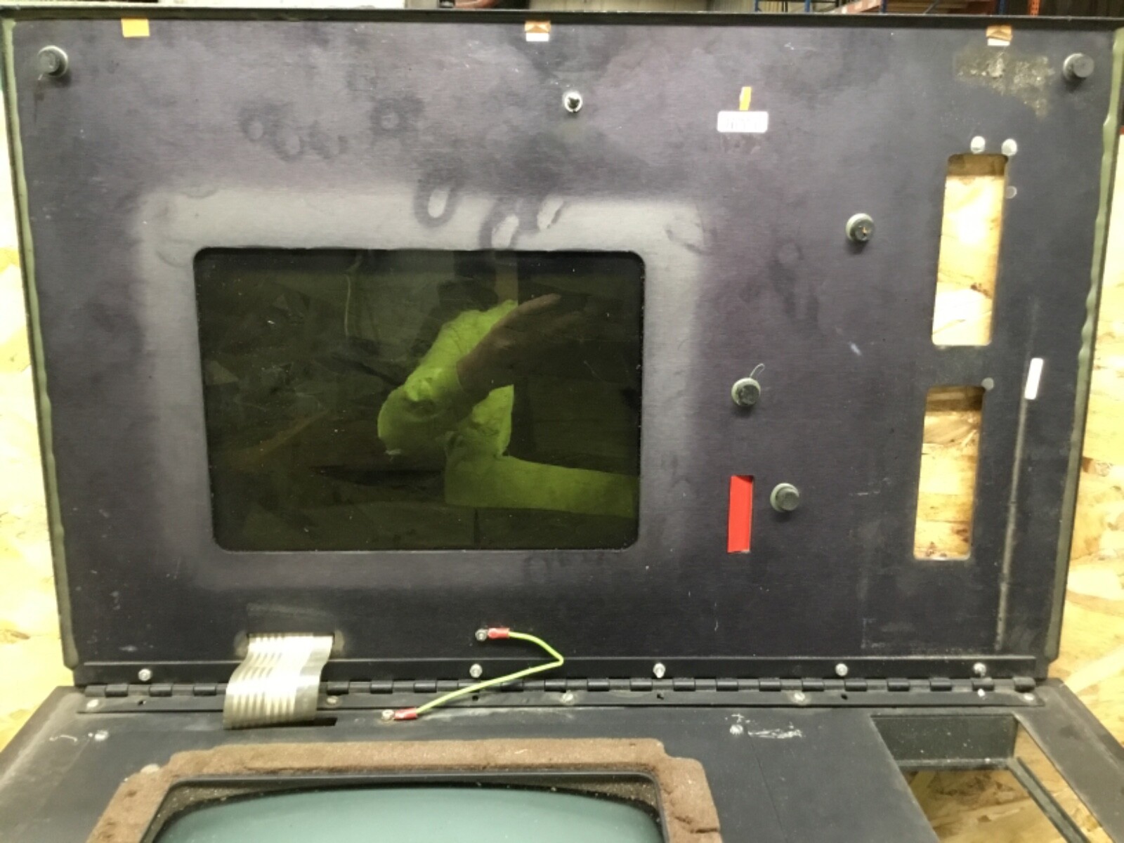 Van Dorn CRT Pathfinder Control Panel Data Ray Monitor 800126 / DR6312 #02E56PR6