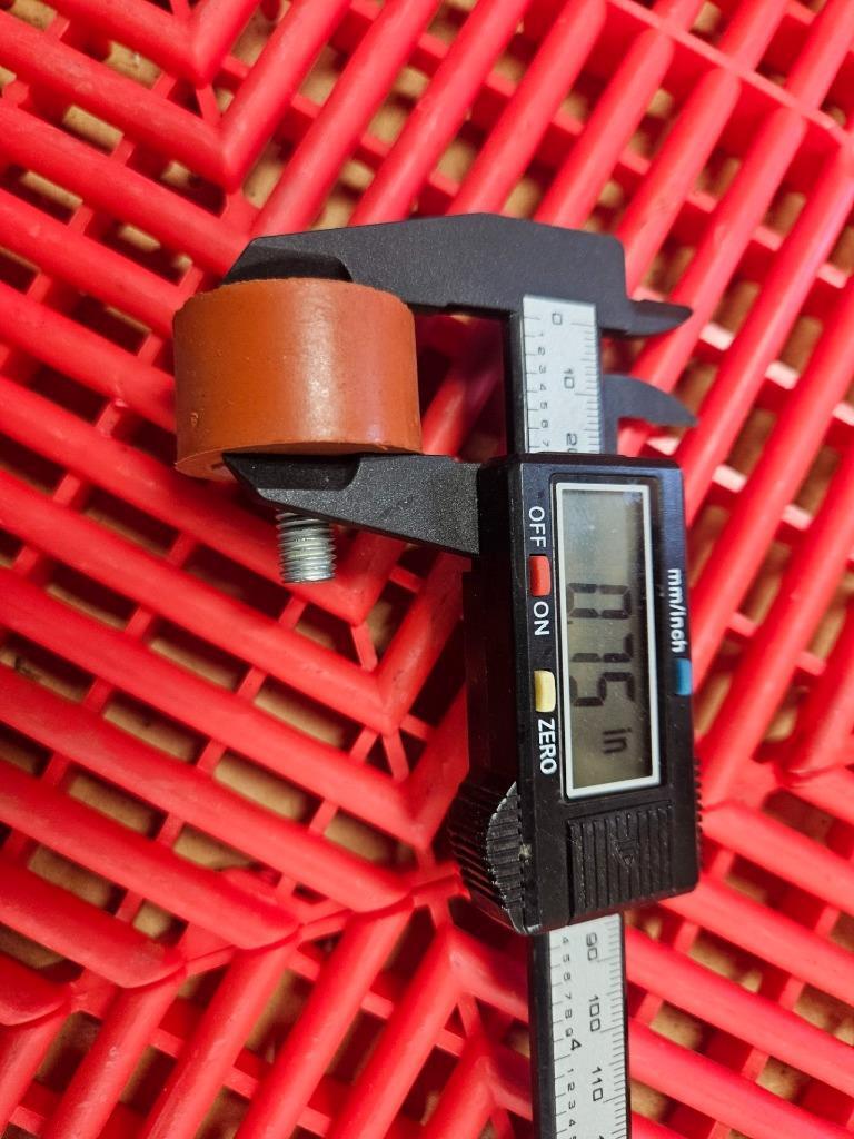 (240) McMaster 4403K26 Vibration Isolator Stud Insert Sandwich Mount M8 x 1.25mm