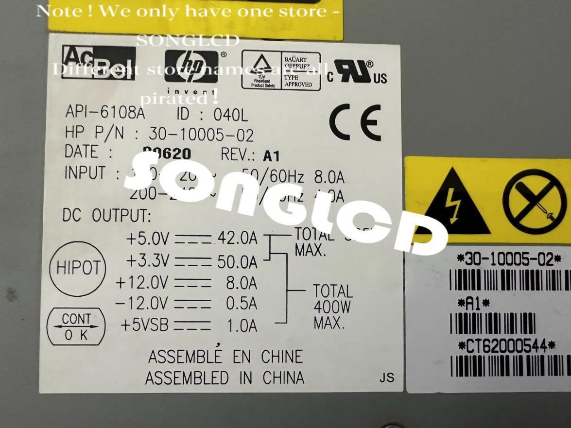 1PCS 30-10005-01 API-6108A 90days warranty via DHL or FedEx