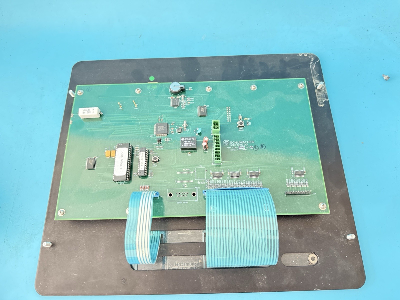 Schumacher 1739-3013 Controller Panel with PCB Board – Industrial Control HMI Ke