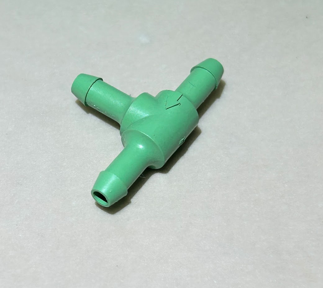 JOHNSON CONTROLS R-3710-3007 (LOT OF 10) 1/4″ In BARBED RESTRICTOR TEE