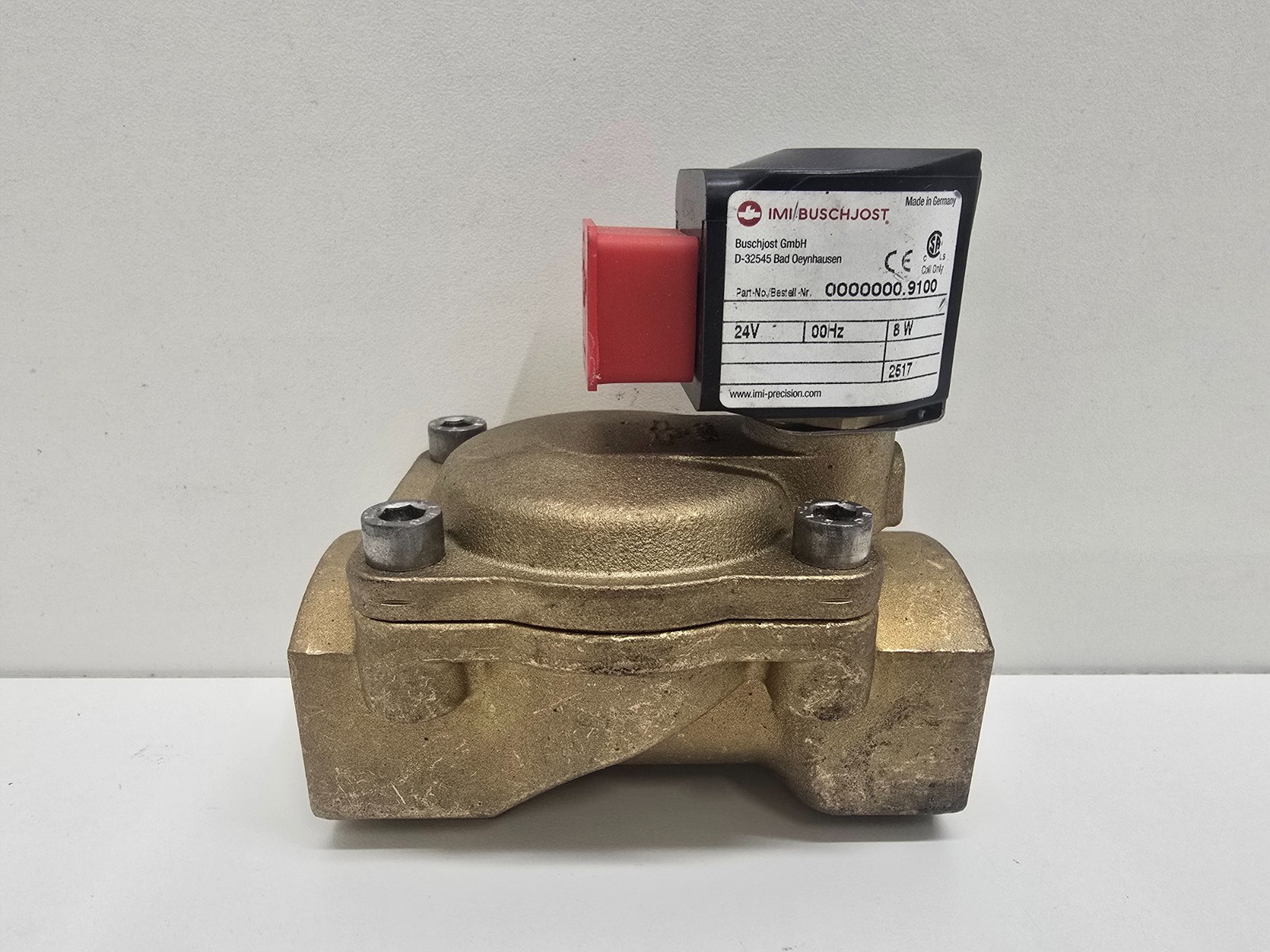 NEW OLD STOCK! NORGREN IMI BUSCHJOST SOLENOID VALVE 0000000.9100 8241400.9100