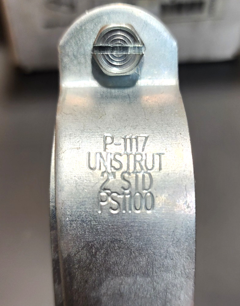 ATKORE P1117AS EG UNISTRUT PIPE CLAMP FOR 2″ (Qty 50)