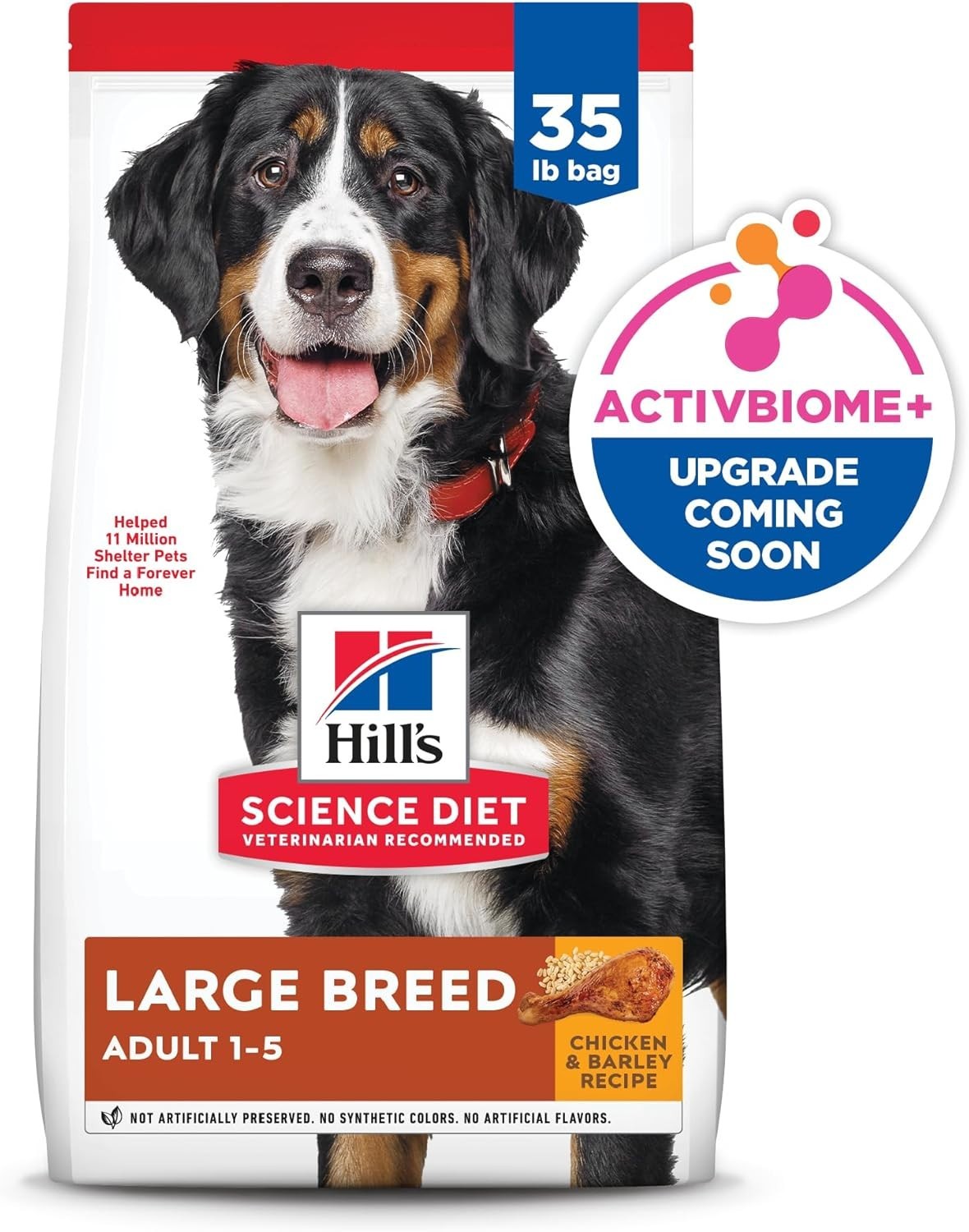 Hill’s Science Diet Adult 1-5 Large Breed Dry Dog Food, Chicken & Barley, 35 lb.