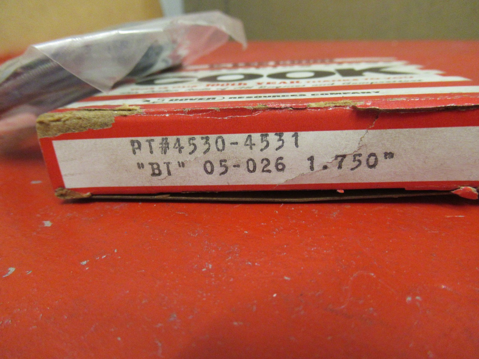 C. LEE COOK ROD PACKING RING 4530-4531 “BT” 05-026 1.750″ NEW IN BOX