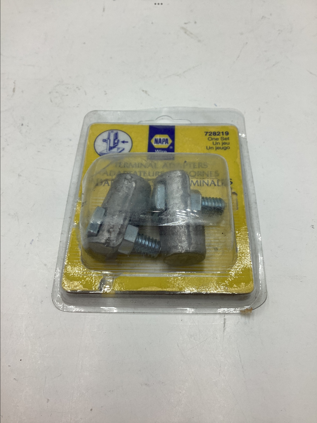 (Qty 2) Napa Battery Terminal Flag To Post Adapter 728219