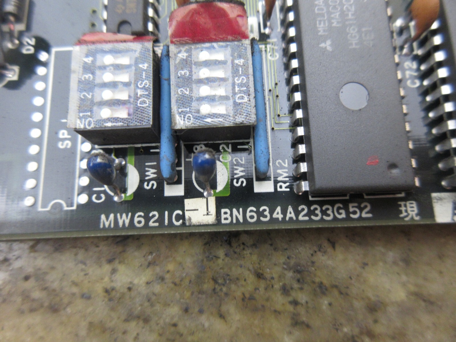 MITSUBISHI CIRCUIT BOARD MW621-1 MW621C BN634A233G52
