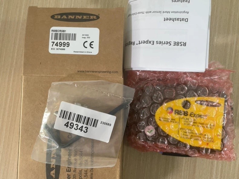 1PC NEW FOR Banner R58ECRGB1 Photoelectric Switch Color Sensor