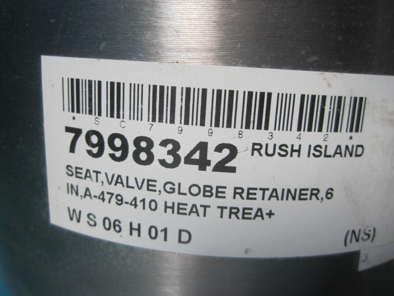 FLOWSERVE RERAINER SEAT MK1 PB 6″ CL 900/1500 TN 4 4.38 BORE A-479-410 S41000