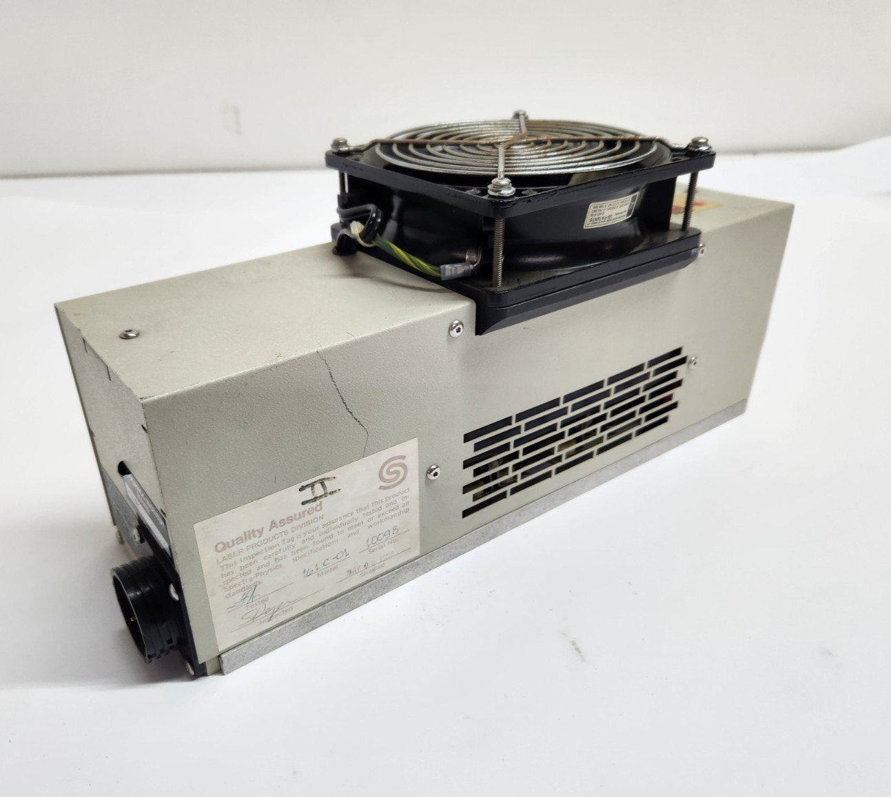 Spectra-Physics 161C-01 16w Argon-Ion Laser Head ~ Untested
