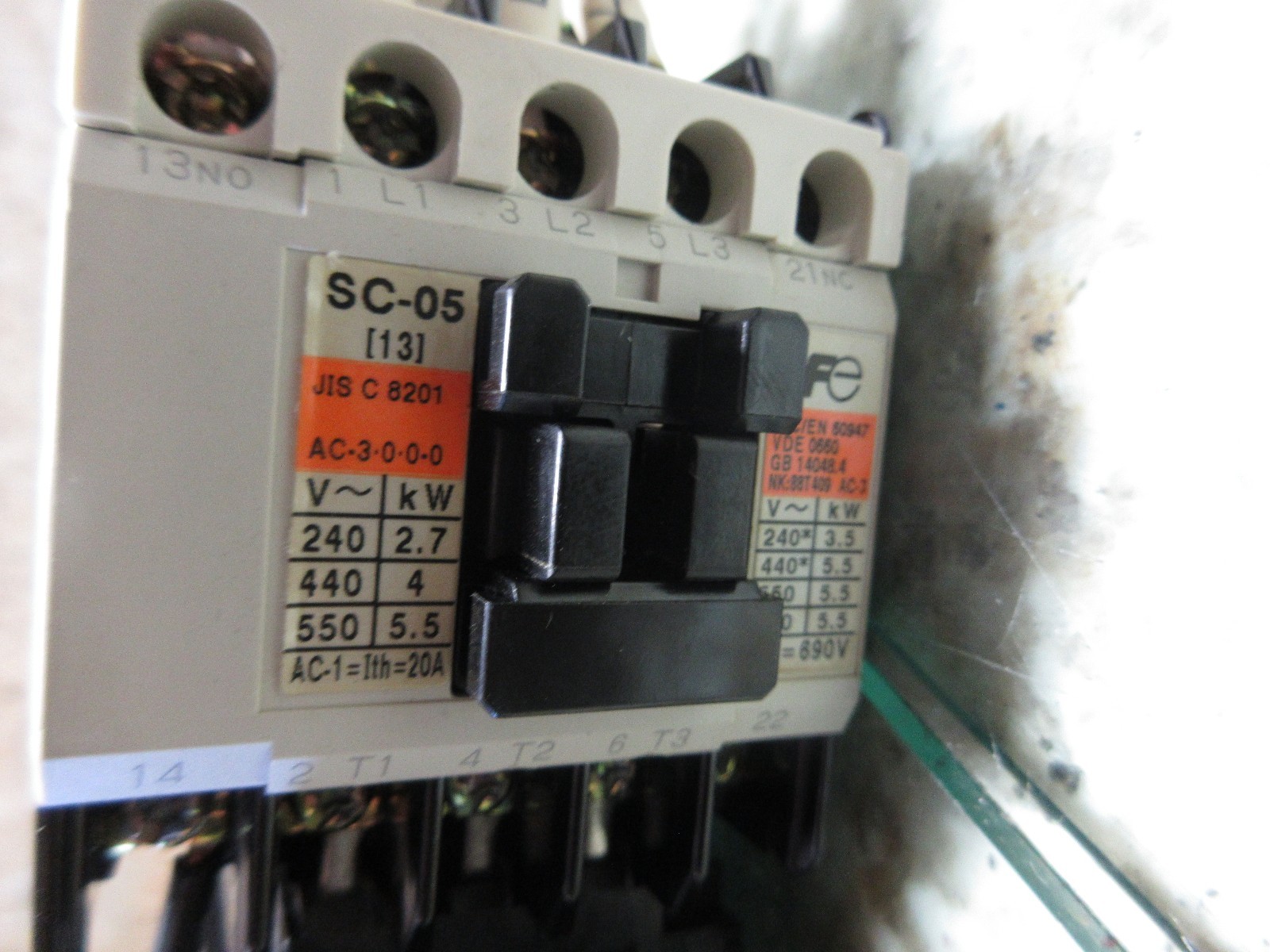 FUJI CONTACTOR SC-05 CNC